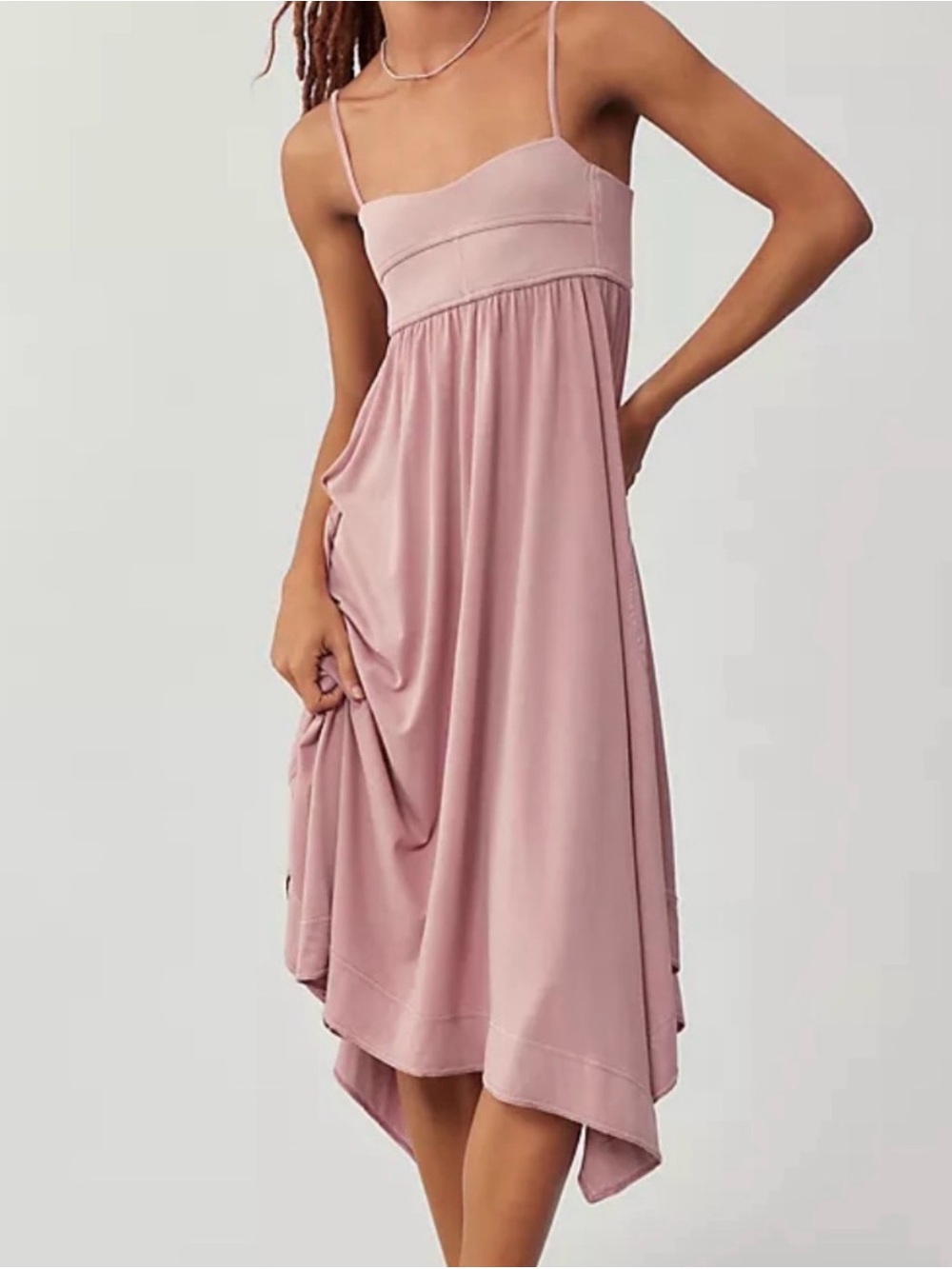 Daily Practise by Anthropologie blush colored dress. NWT. M